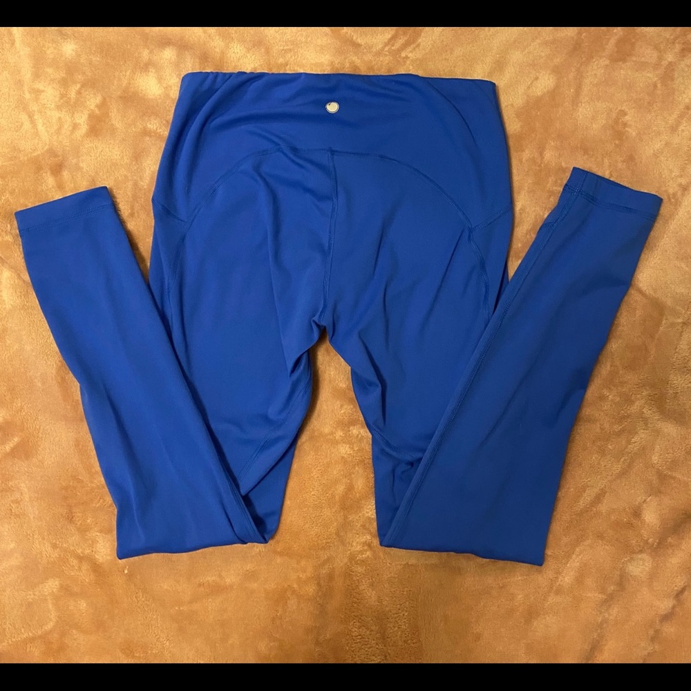 Yogalicious Mid rise Blue Leggings